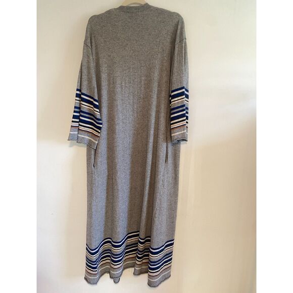 PLUTO ON THE MOON Full Length Cardigan Duster POCKETS - Picture 2 of 5